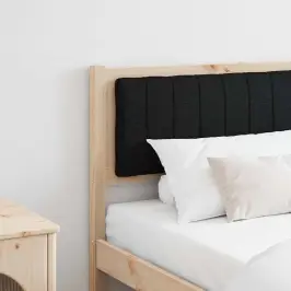 Mīkstināts Gultas Galvgalis Ar Galvas Klāju Brūna 180 Cm Vidaxl