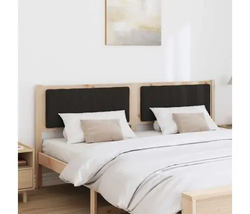 Mīkstināts Gultas Galvgalis Ar Galvas Klāju Brūna 180 Cm Vidaxl