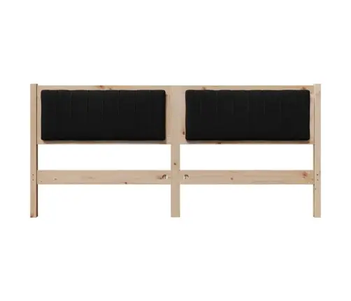 Mīkstināts Gultas Galvgalis Ar Galvas Klāju Brūna 180 Cm Vidaxl