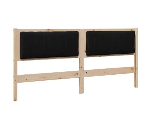 Mīkstināts Gultas Galvgalis Ar Galvas Klāju Brūna 180 Cm Vidaxl