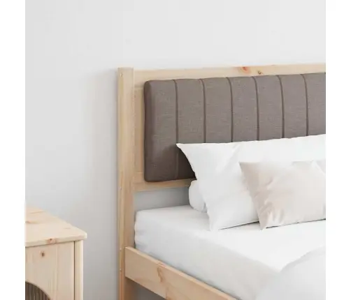 Mīkstināts Gultas Galvgalis Ar Galvas Klāju Brūna 180 Cm Vidaxl