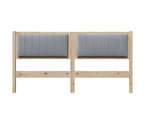 Mīkstināts Gultas Galvgalis Ar Galvas Klāju Brūna 160 Cm Vidaxl