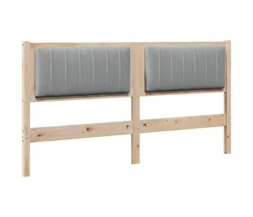 Mīkstināts Gultas Galvgalis Ar Galvas Klāju Brūna 160 Cm Vidaxl