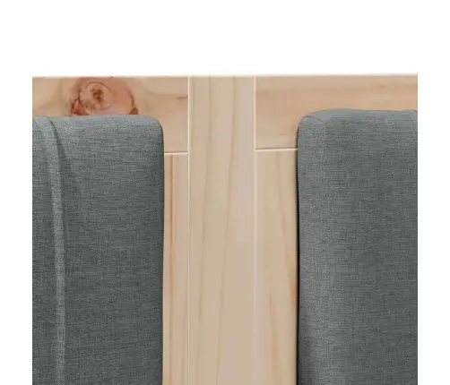 Mīkstināts Gultas Galvgalis Ar Galvas Klāju Brūna 160 Cm Vidaxl