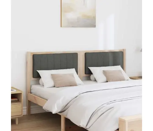 Mīkstināts Gultas Galvgalis Ar Galvas Klāju Brūna 160 Cm Vidaxl