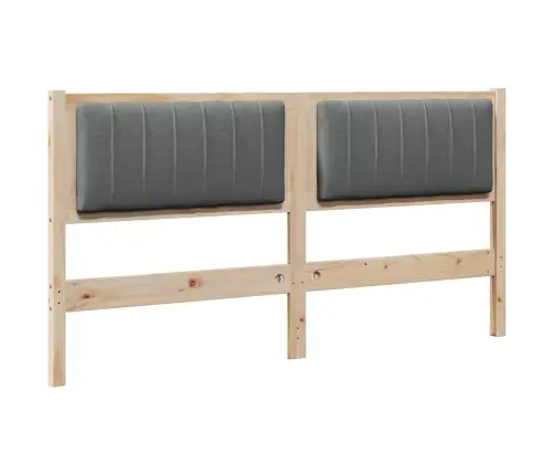 Mīkstināts Gultas Galvgalis Ar Galvas Klāju Brūna 160 Cm Vidaxl