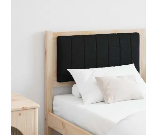 Polsterdatud Voodiots Peaga Pruun 150 Cm Tahke Mänd