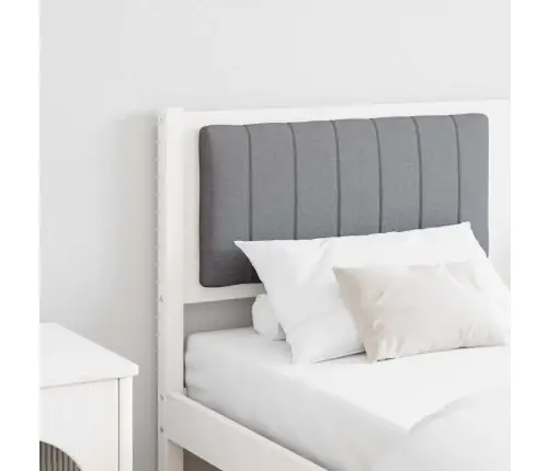 Mīkstināts Gultas Galvgalis Ar Galvas Klāju Balts 150 Cm Vidaxl