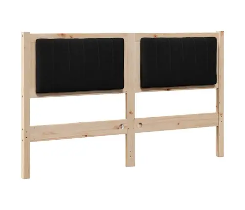 Mīkstināts Gultas Galvgalis Ar Galvas Klāju Brūna 140 Cm Vidaxl