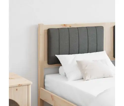 Mīkstināts Gultas Galvgalis Ar Galvas Klāju Brūna 135 Cm Vidaxl