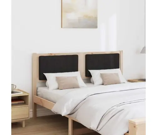 Mīkstināts Gultas Galvgalis Ar Galvas Klāju Brūna 135 Cm Vidaxl