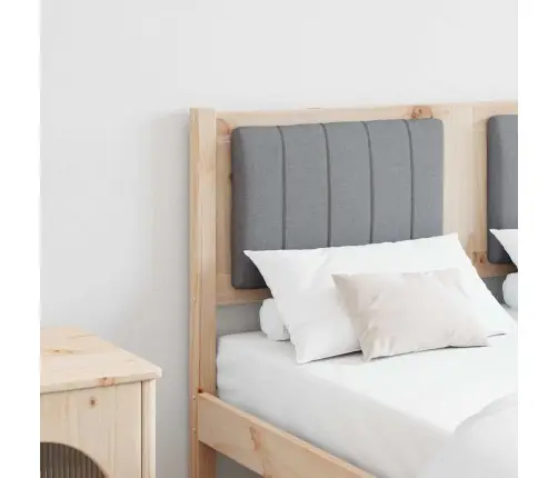 Mīkstināts Gultas Galvgalis Ar Galvas Klāju Brūna 120 Cm Vidaxl