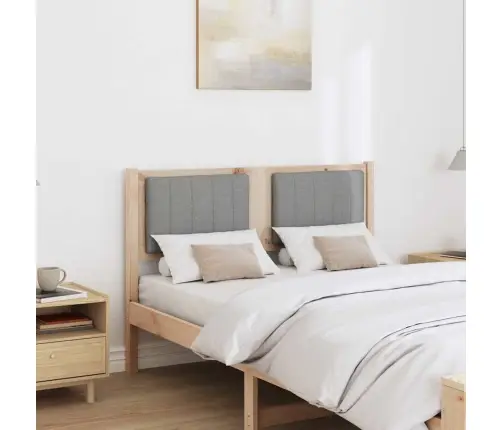 Mīkstināts Gultas Galvgalis Ar Galvas Klāju Brūna 120 Cm Vidaxl