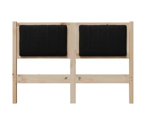 Mīkstināts Gultas Galvgalis Ar Galvas Klāju Brūna 120 Cm Vidaxl