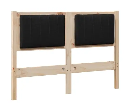 Mīkstināts Gultas Galvgalis Ar Galvas Klāju Brūna 120 Cm Vidaxl