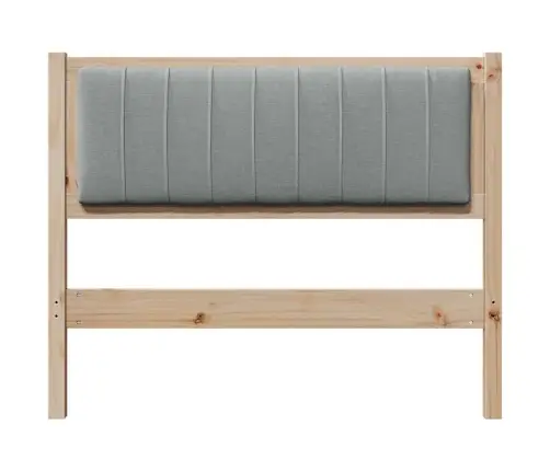 Mīkstināts Gultas Galvgalis Ar Galvas Klāju Brūna 100 Cm Vidaxl