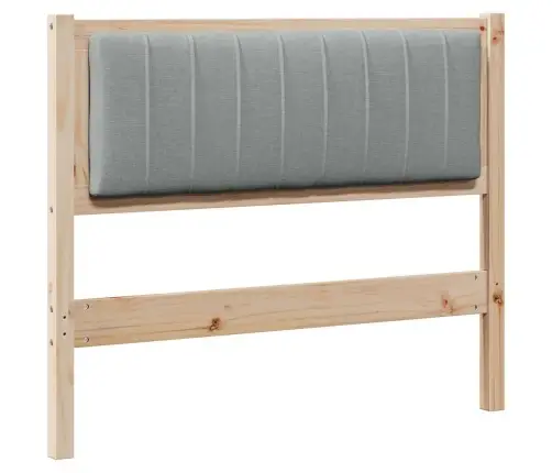 Mīkstināts Gultas Galvgalis Ar Galvas Klāju Brūna 100 Cm Vidaxl