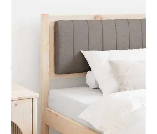 Mīkstināts Gultas Galvgalis Ar Galvas Klāju Brūna 100 Cm Vidaxl