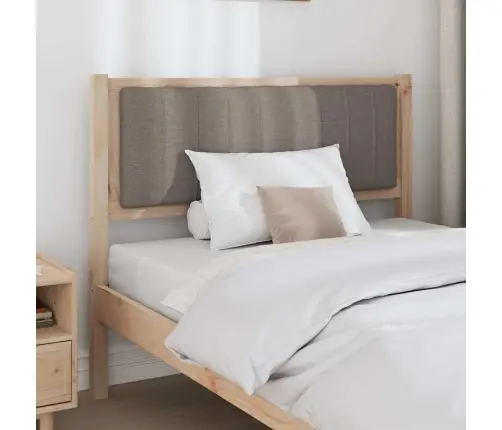 Mīkstināts Gultas Galvgalis Ar Galvas Klāju Brūna 100 Cm Vidaxl