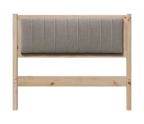 Mīkstināts Gultas Galvgalis Ar Galvas Klāju Brūna 100 Cm Vidaxl