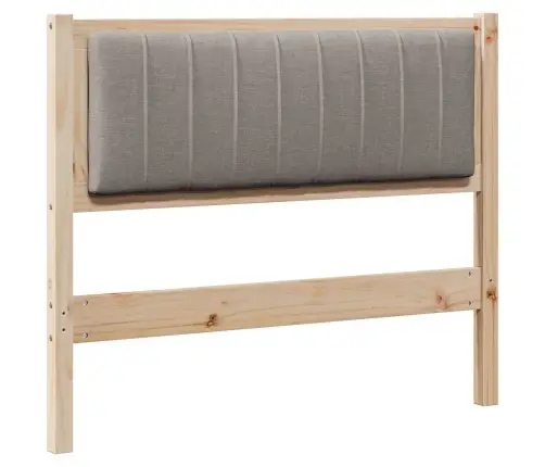 Mīkstināts Gultas Galvgalis Ar Galvas Klāju Brūna 100 Cm Vidaxl