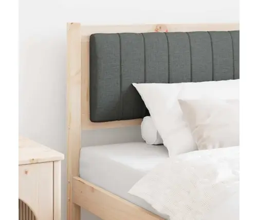 Mīkstināts Gultas Galvgalis Ar Galvas Klāju Brūna 90 Cm Vidaxl