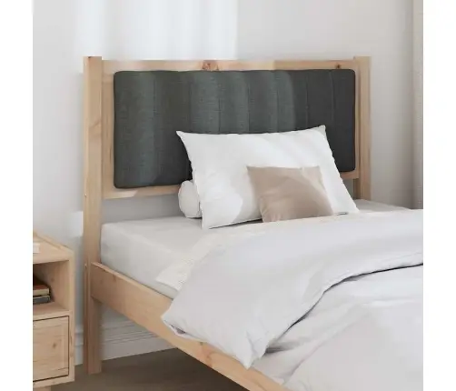 Mīkstināts Gultas Galvgalis Ar Galvas Klāju Brūna 90 Cm Vidaxl