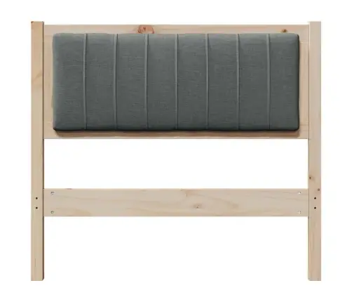 Mīkstināts Gultas Galvgalis Ar Galvas Klāju Brūna 90 Cm Vidaxl