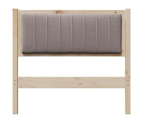 Apmušta Lovos Galvūgalis Ruda 90 Cm Kietos Pušies Mediena