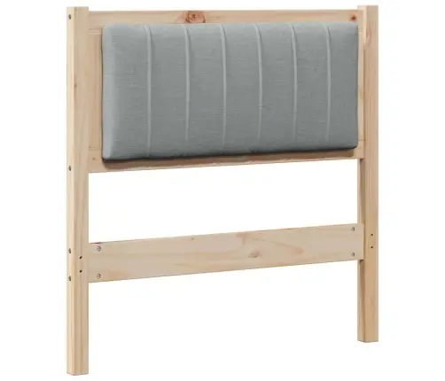 Apmušta Lovos Galvūgalis Ruda 80 Cm Kietos Pušies Mediena