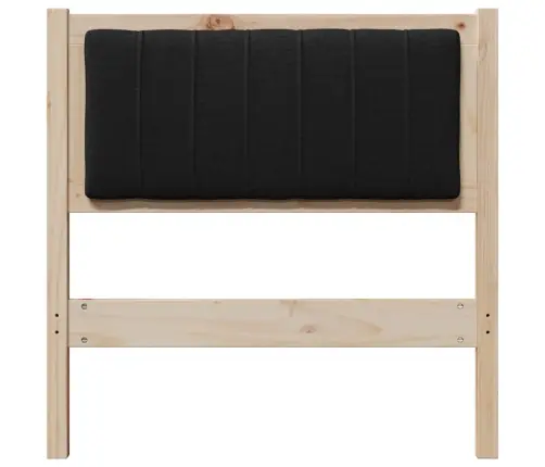 Mīkstināts Gultas Galvgalis Ar Galvas Klāju Brūna 80 Cm Vidaxl