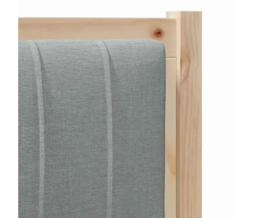 Mīkstināts Gultas Galvgalis Ar Galvas Klāju Brūna 75 Cm Vidaxl