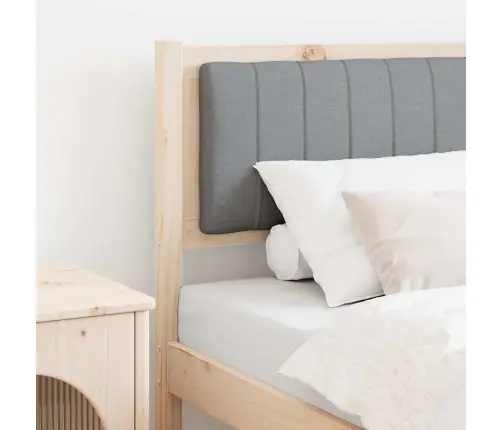 Mīkstināts Gultas Galvgalis Ar Galvas Klāju Brūna 75 Cm Vidaxl