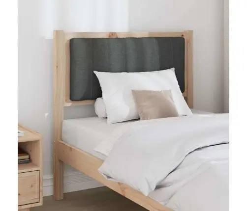 Mīkstināts Gultas Galvgalis Ar Galvas Klāju Brūna 75 Cm Vidaxl