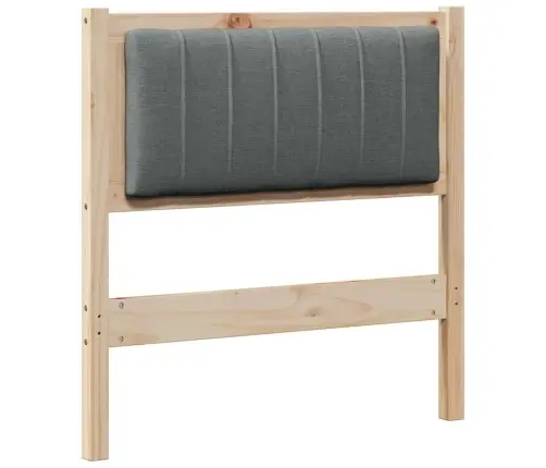 Mīkstināts Gultas Galvgalis Ar Galvas Klāju Brūna 75 Cm Vidaxl