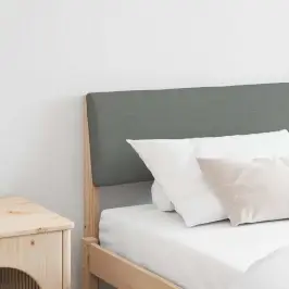 Mīkstināts Gultas Galvgalis Tumši Pelēks 200 Cm Vidaxl