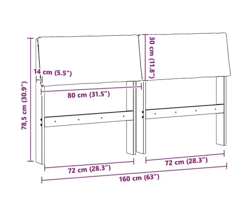 Mīkstināts Gultas Galvgalis Gaiši Pelēks 160 Cm Vidaxl