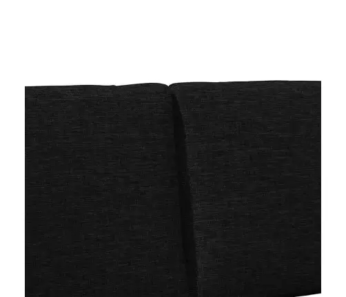 Apmušta Lovos Galvūgalis Juoda 150 Cm Kietos Pušies Mediena