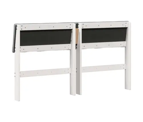 Polsterdatud Voodiots Helehall 135 Cm Tahke Mänd