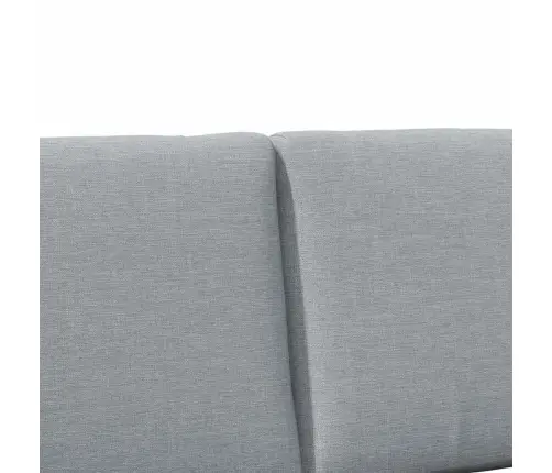 Apmušta Lovos Galvūgalis Šviesiai Pilka 120 Cm