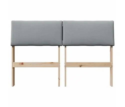 Apmušta Lovos Galvūgalis Šviesiai Pilka 120 Cm