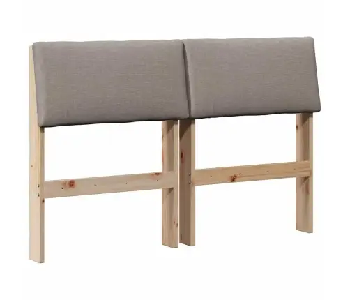 Mīkstināts Gultas Galvgalis Pelēkbrūna 120 Cm Vidaxl Mīkstināts Gultas Galvgalis Pelēkbrūna 120 Cm Vidaxl