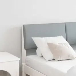 Apmušta Lovos Galvūgalis Šviesiai Pilka 120 Cm