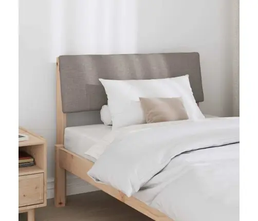 Apmušta Lovos Galvūgalis Taupe 90 Cm Kietos Pušies Mediena