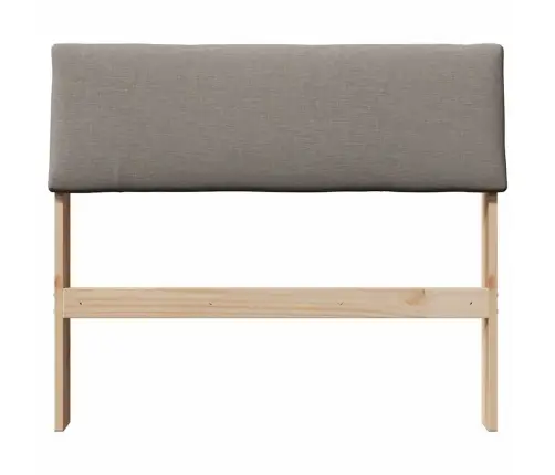 Apmušta Lovos Galvūgalis Taupe 90 Cm Kietos Pušies Mediena