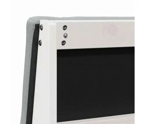 Mīkstināts Gultas Galvgalis Gaiši Pelēks 80 Cm Vidaxl