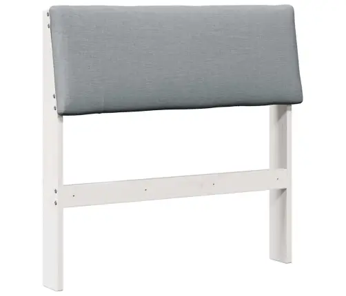 Mīkstināts Gultas Galvgalis Gaiši Pelēks 80 Cm Vidaxl