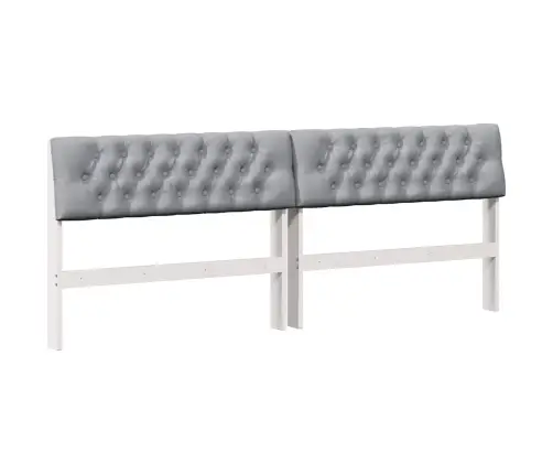 Apmušta Lovos Galvūgalis Šviesiai Pilka 200 Cm