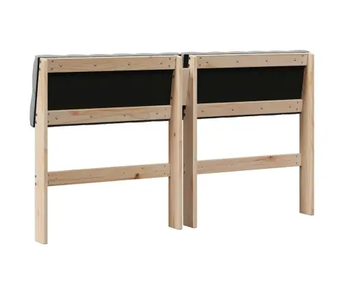 Mīkstināts Gultas Galvgalis Gaiši Pelēks 150 Cm Vidaxl