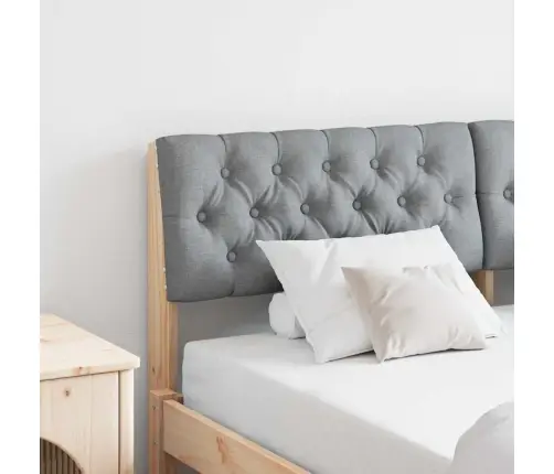 Apmušta Lovos Galvūgalis Šviesiai Pilka 135 Cm